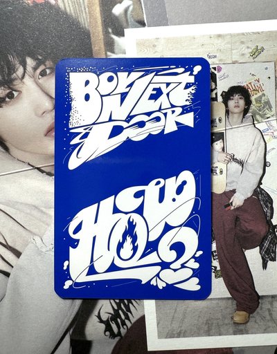 ❇️ HOW? 線下快閃店 隨機卡包卡 漢東旼