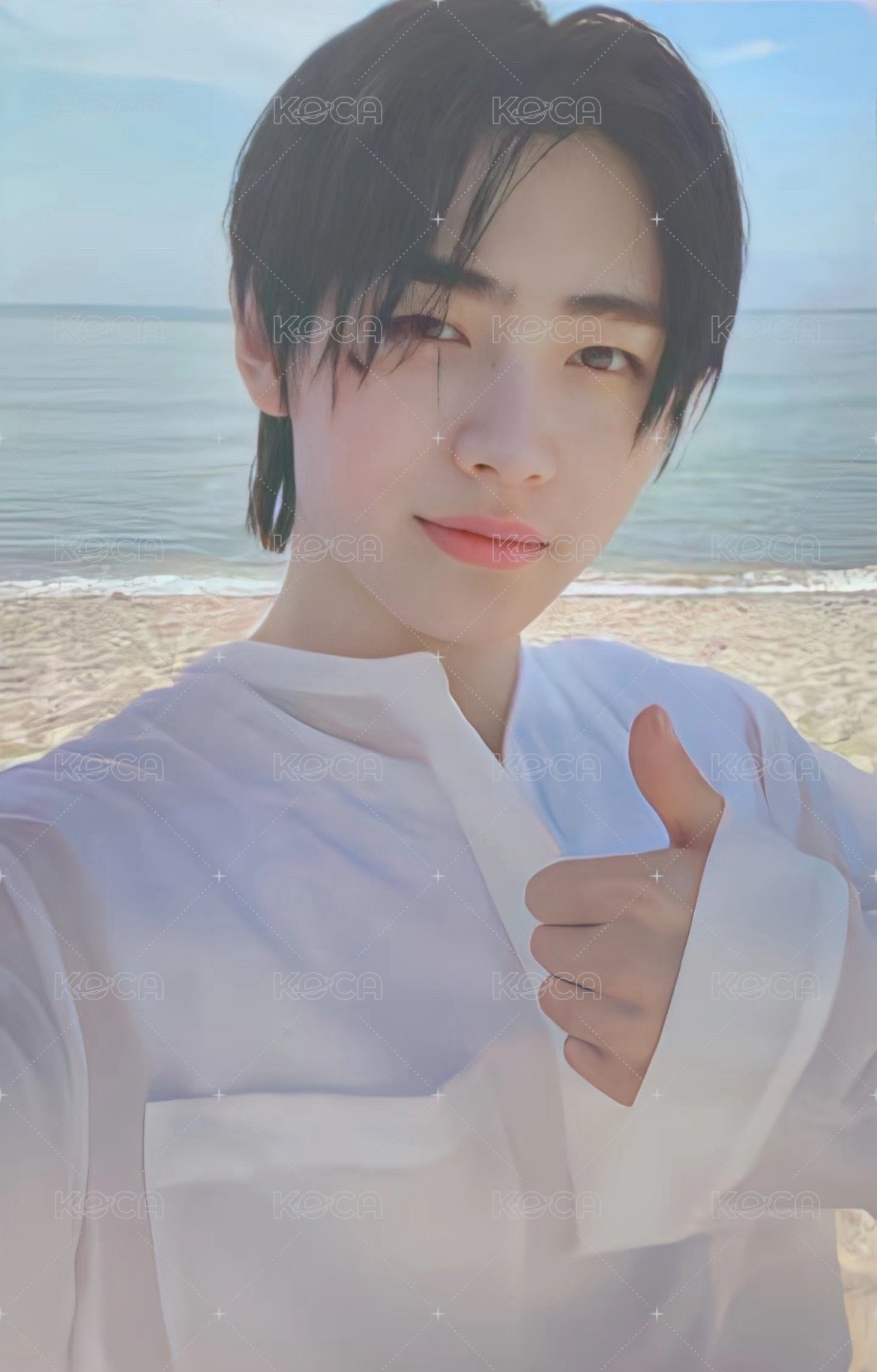 正一 yzy 1.0 簽售卡  正面