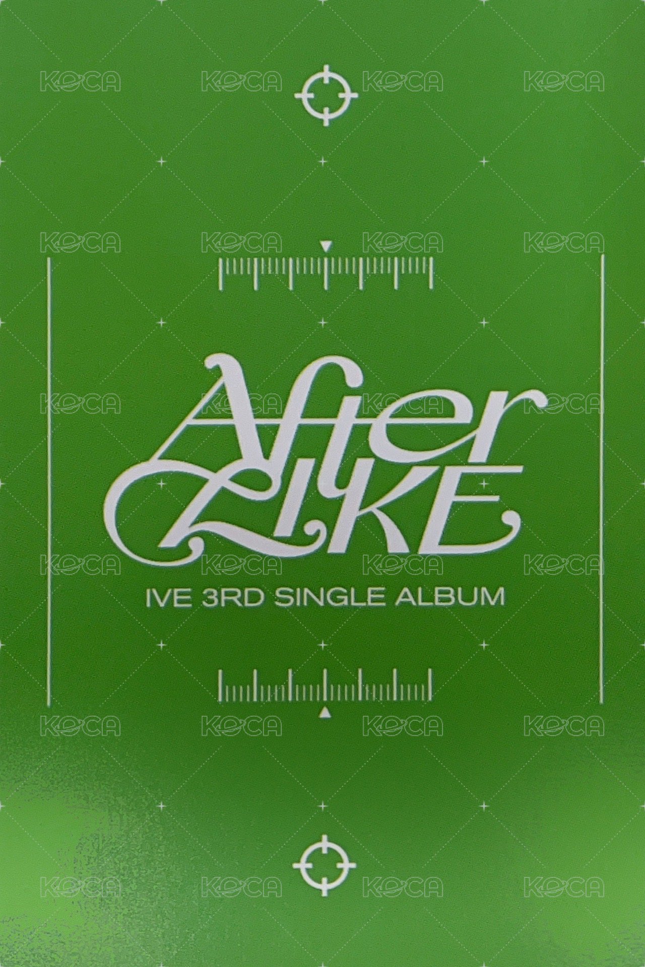 After LIKE sr 簽售卡 秋 背面