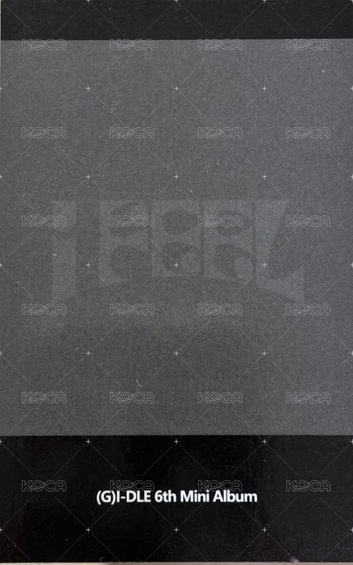 I feel kms 6.0 特典卡  背面