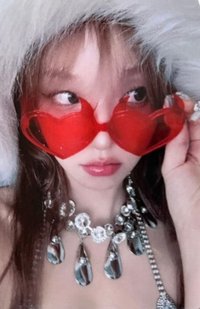 正規二 am 1.0 幸運卡 愛心墨鏡ver.