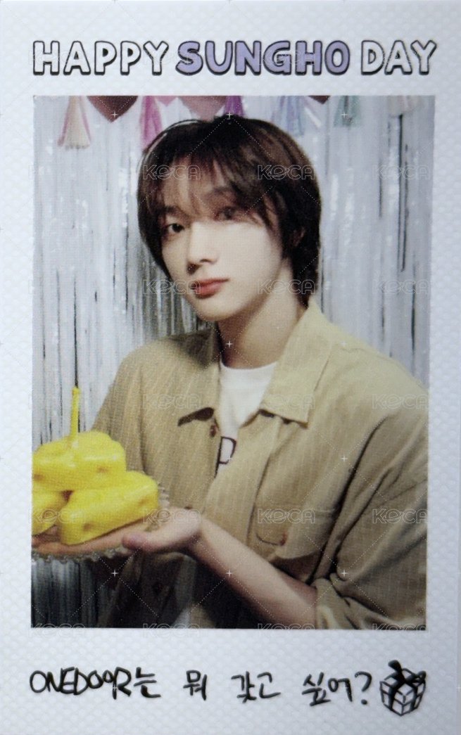 24 生日 wvs 周邊卡 拍立得 1 蛋糕 正面