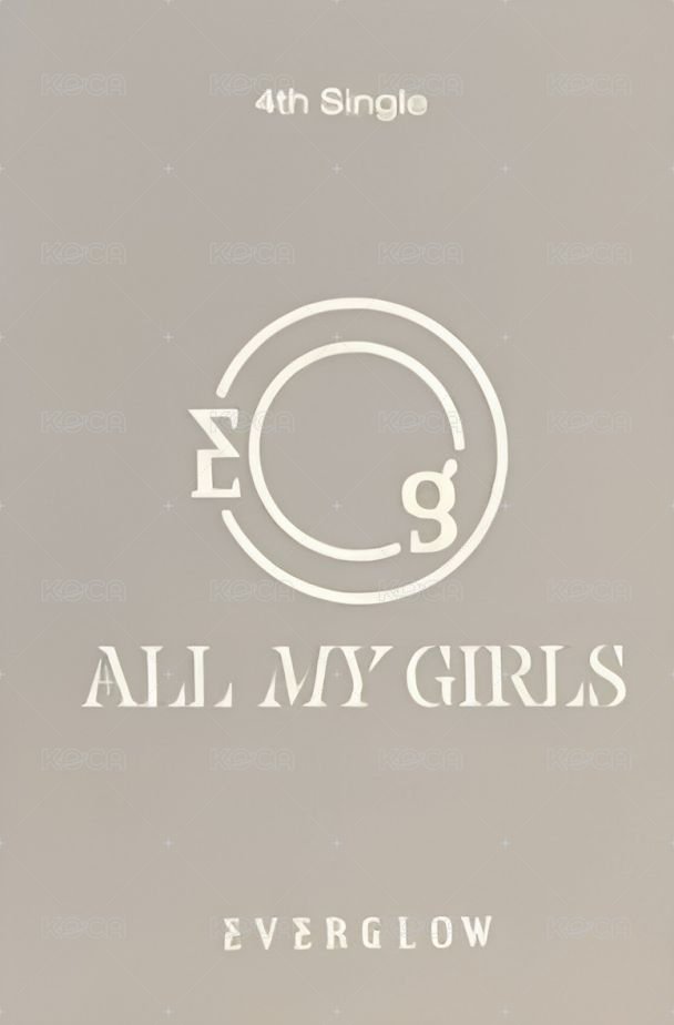 ALL MY GIRLS am 8.0 簽售卡  背面