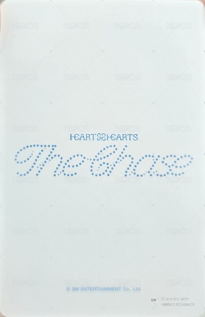 單一 wm 幸運卡  背面