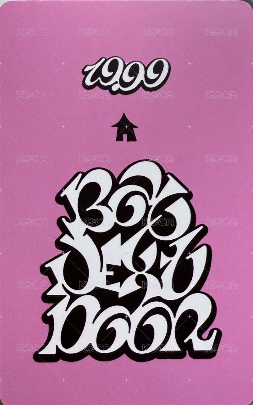 19.99 kkt 預售 特典卡 3 背面