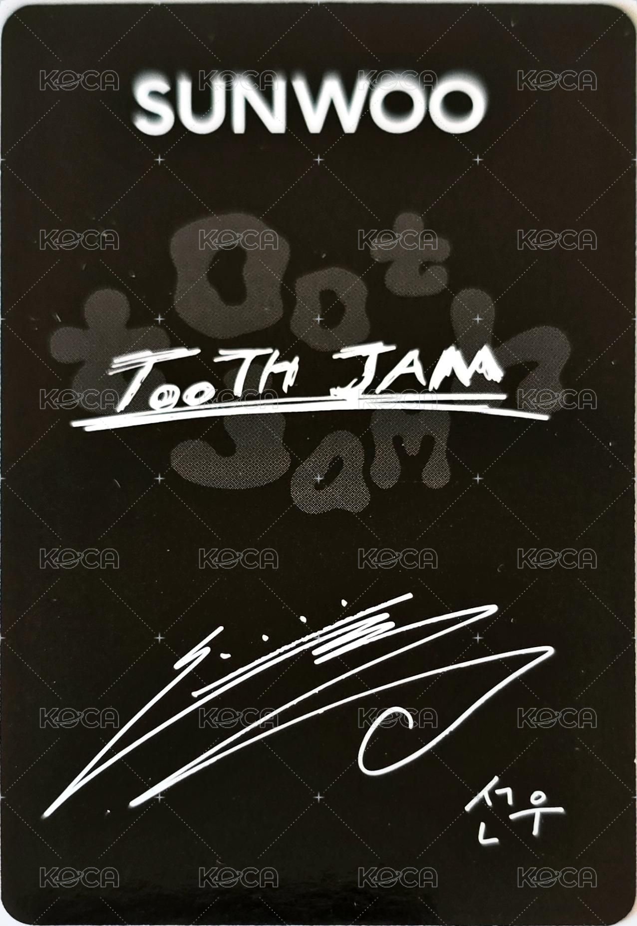toothjam 代言卡  背面