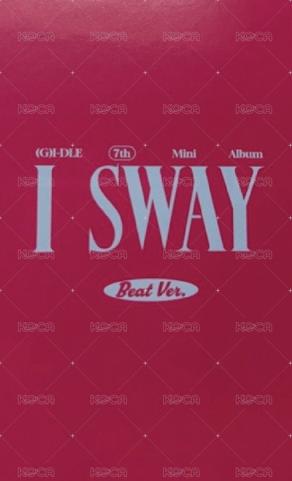 I SWAY 專輯卡 專卡-刷 背面