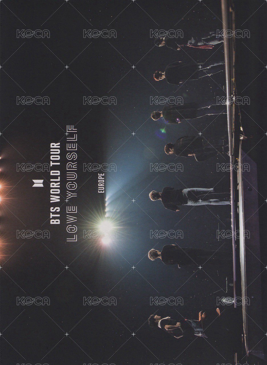 LY Tour 明信片 歐洲 一般版 大卡 背面