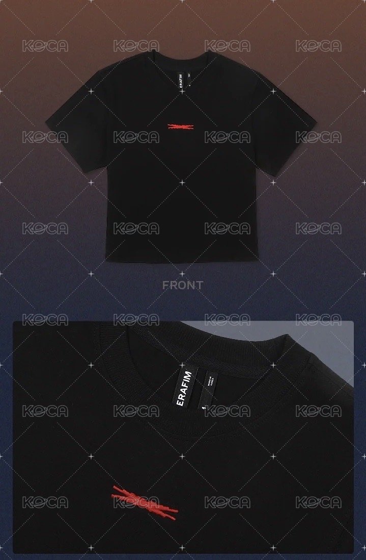 Crop S/S T-Shirt (Black)