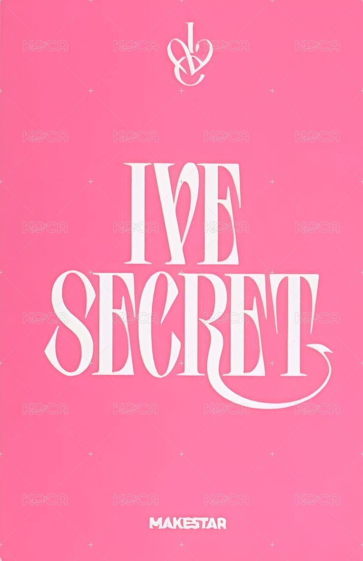 IVE SECRET ms 2.0 簽售卡  背面
