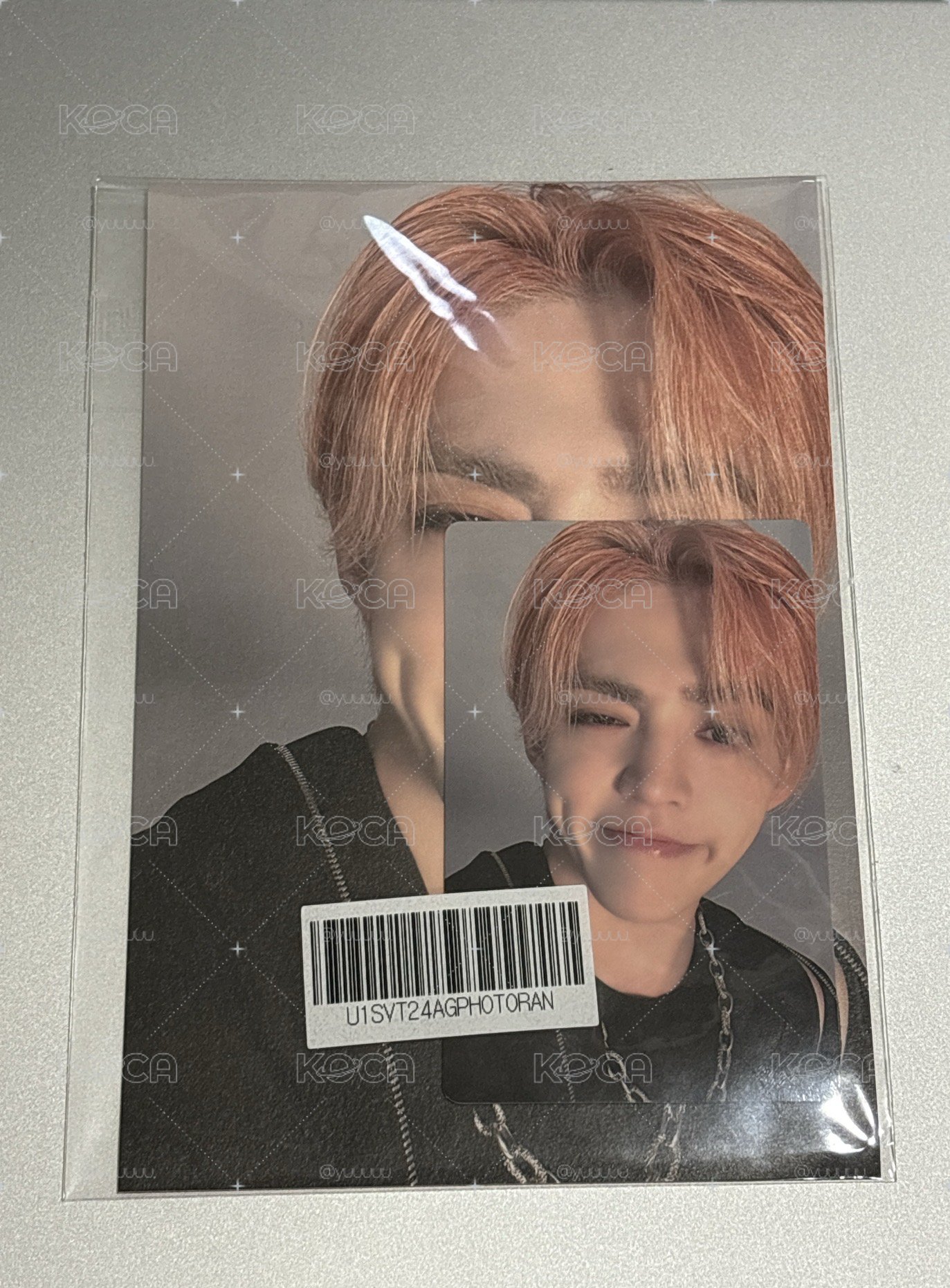 SEVENTEEN S.COUPS|MINI12 wvs 特典卡_CARAT ver.