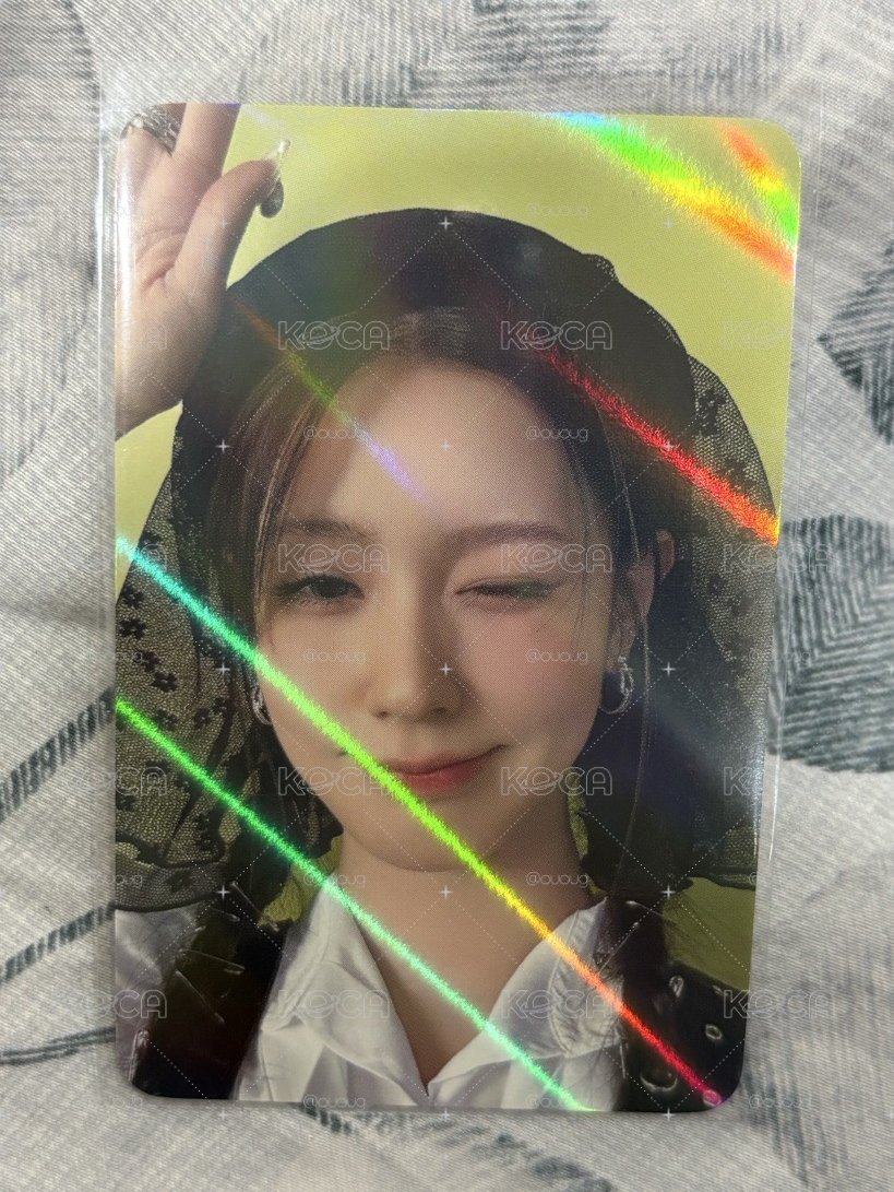 i-dle ms3閃卡 麵