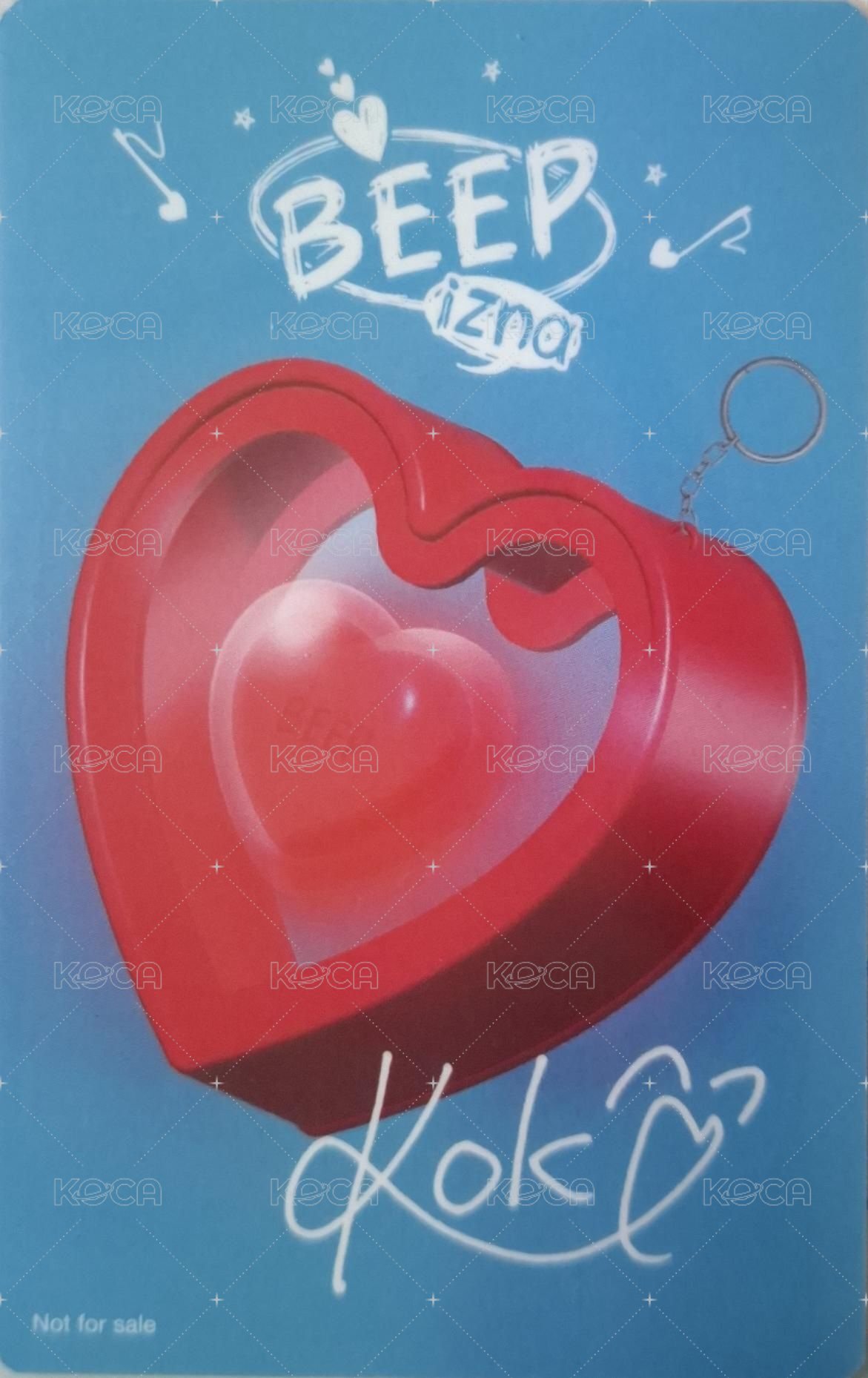 BEEP 塔店 澀谷限定 特典卡  背面