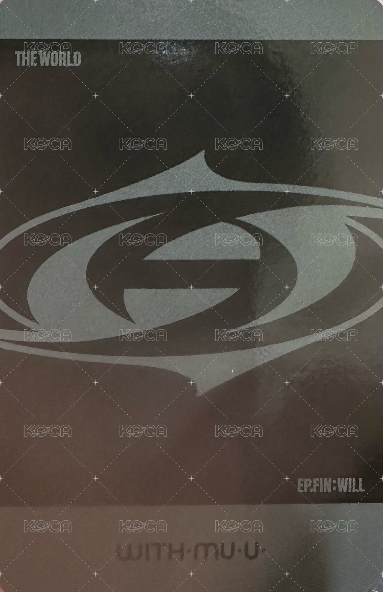 WILL wm 特典卡 拍立得 背面