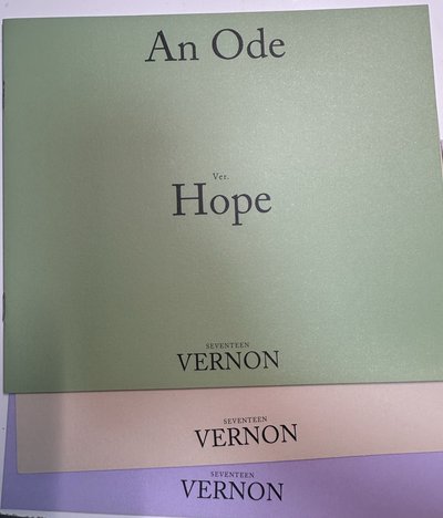正三An ode Vernon set