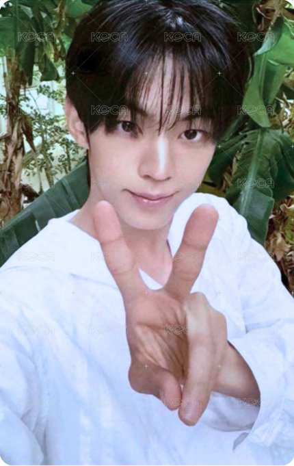 初次見面 環球 特典卡  正面