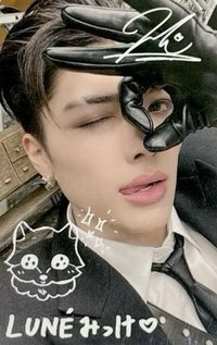 月狼 日咖 1.0 幸運卡 塗鴉/手書卡