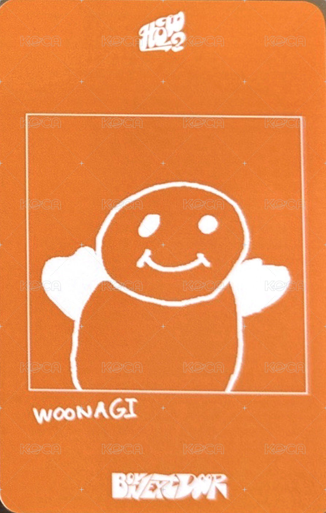 HOW? 打歌卡 o版 6 背面