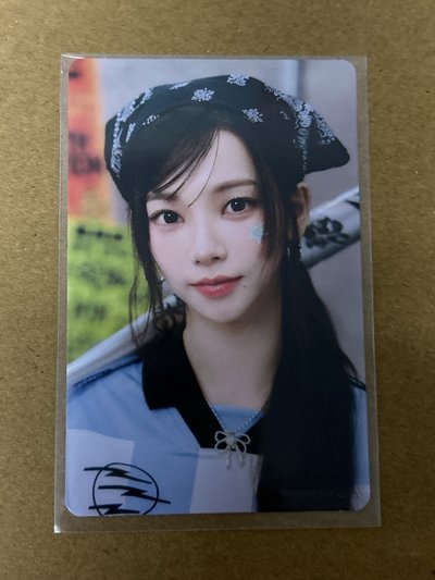 aespa Karina 柚子 2025年曆 am 特典卡 25年曆 特典柚