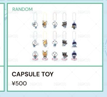 快閃店隨機吊飾 鑰匙圈