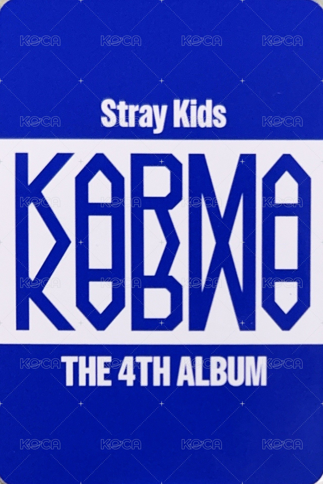 KARMA 專輯卡 單封 Accordion ver. 背面