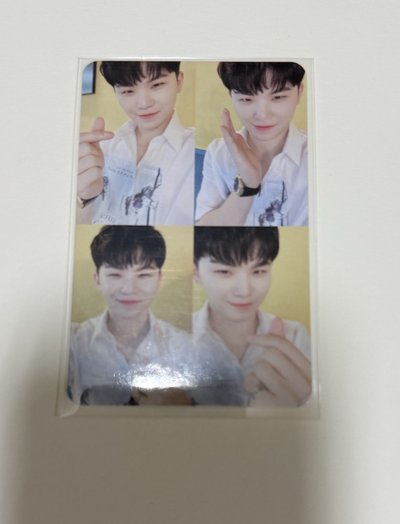 mini7 四格卡一套 知勳 Woozi