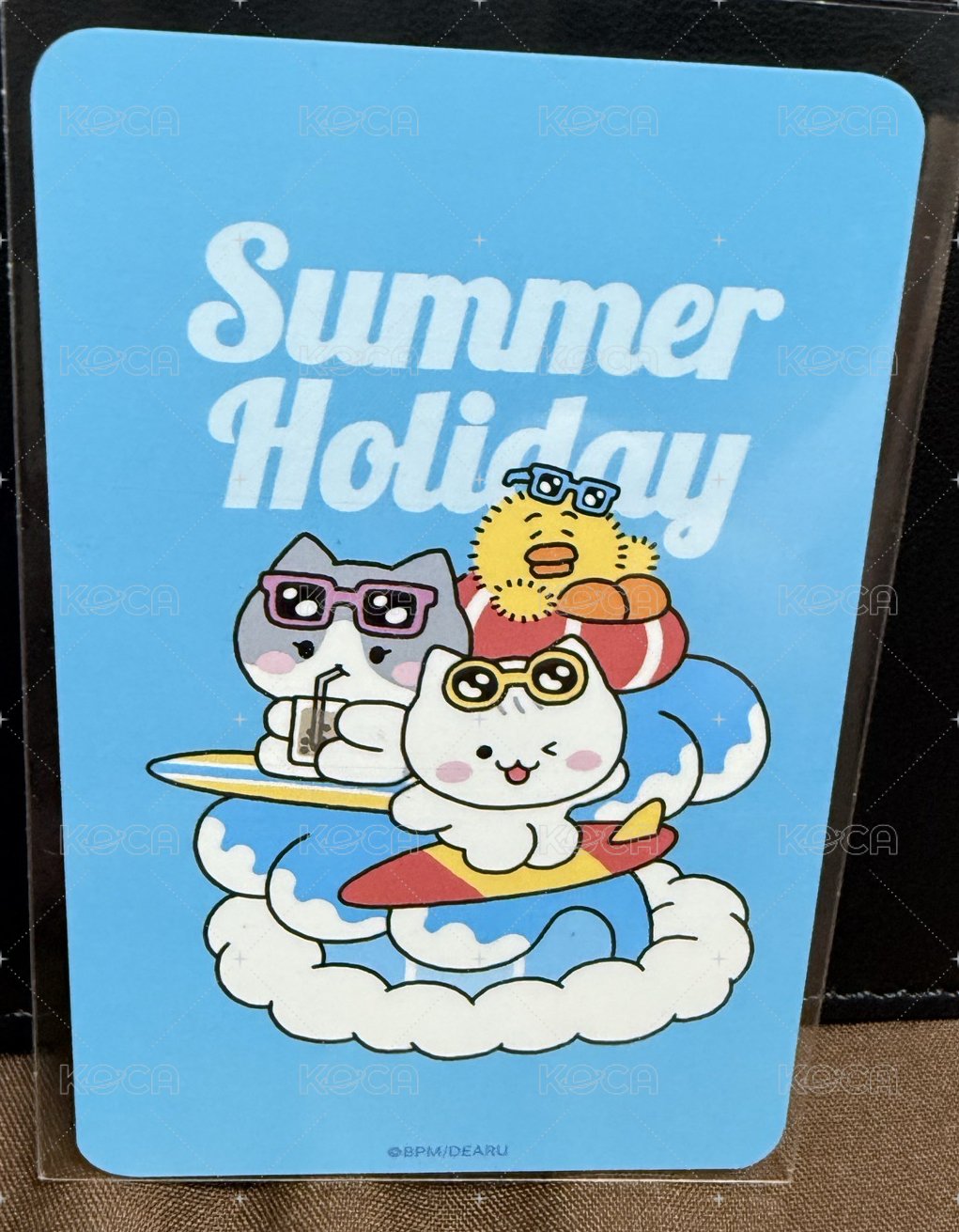   恭&噔夏日快閃滿額卡 滿額卡  背面