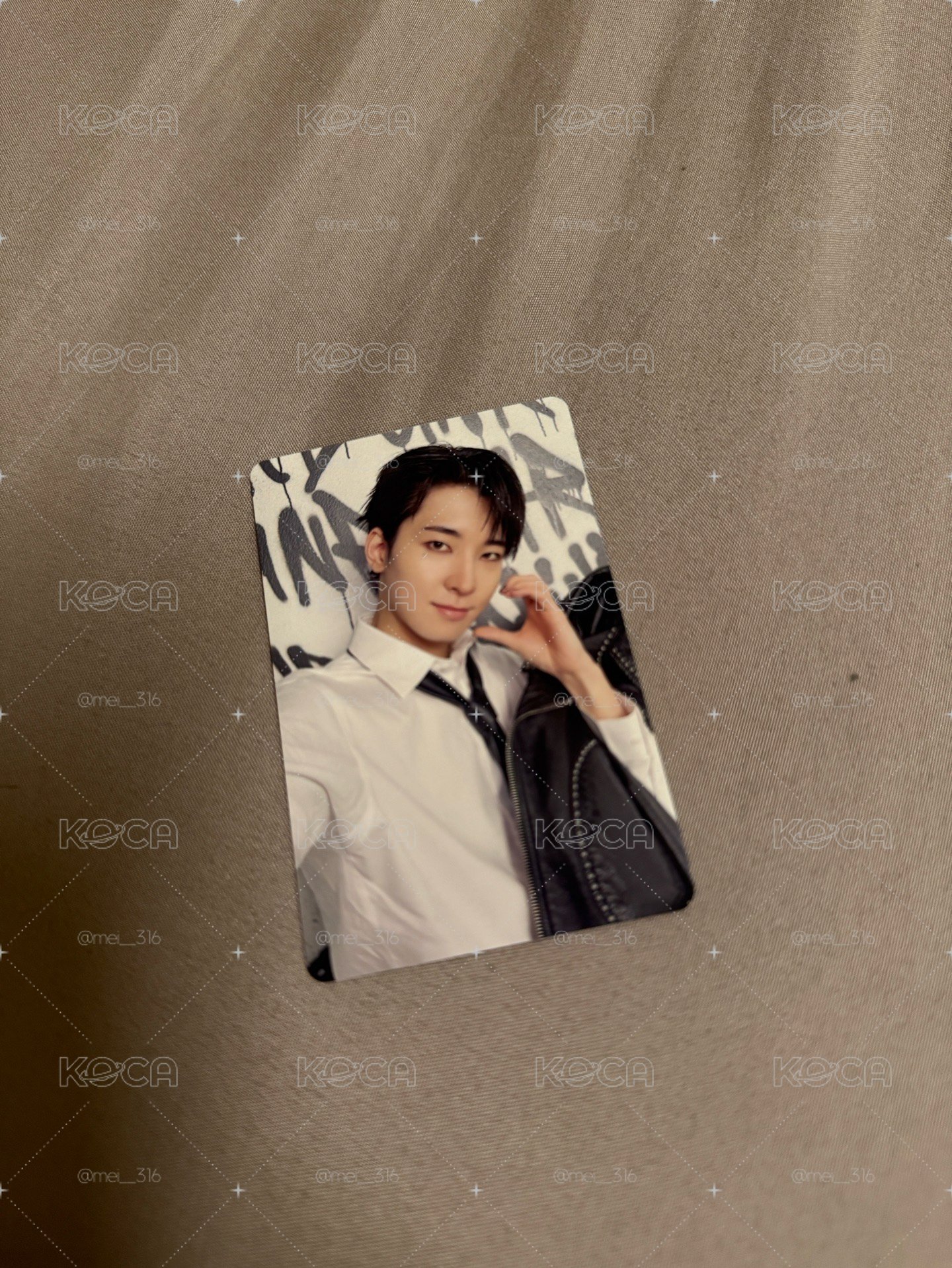 Wonwoo 正規五克拉盤隨機卡