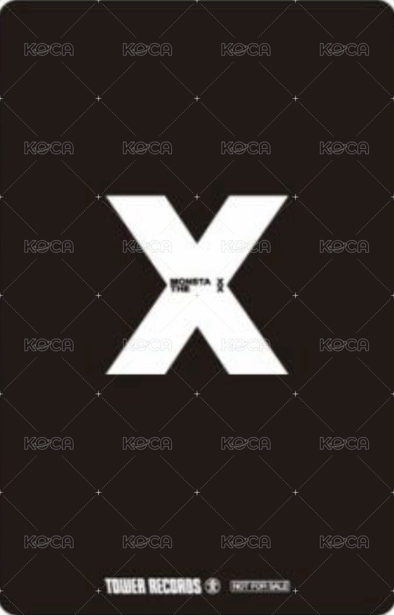 THE X 塔店 1.0 簽售卡  背面