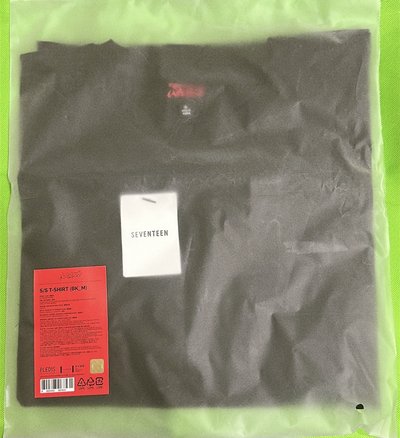 豪雨Warning黑色短T  M號