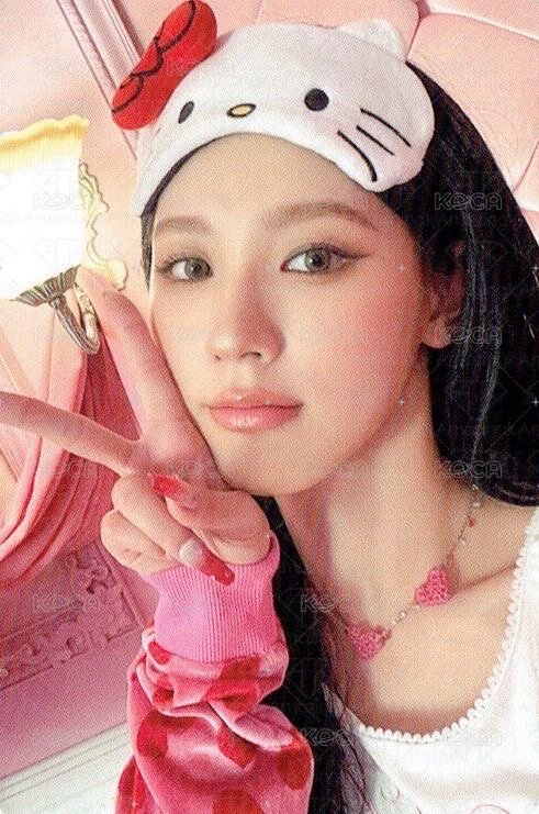 I feel am 1.0 幸運卡 ver.A kitty眼罩麵 正面