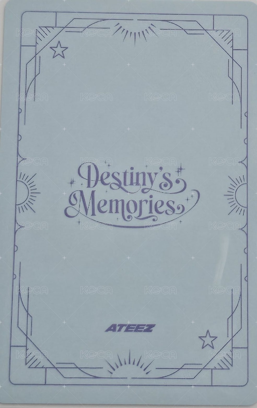 Destiny’s Memories 周邊卡 TOKYO HANDKERCHIEF 背面