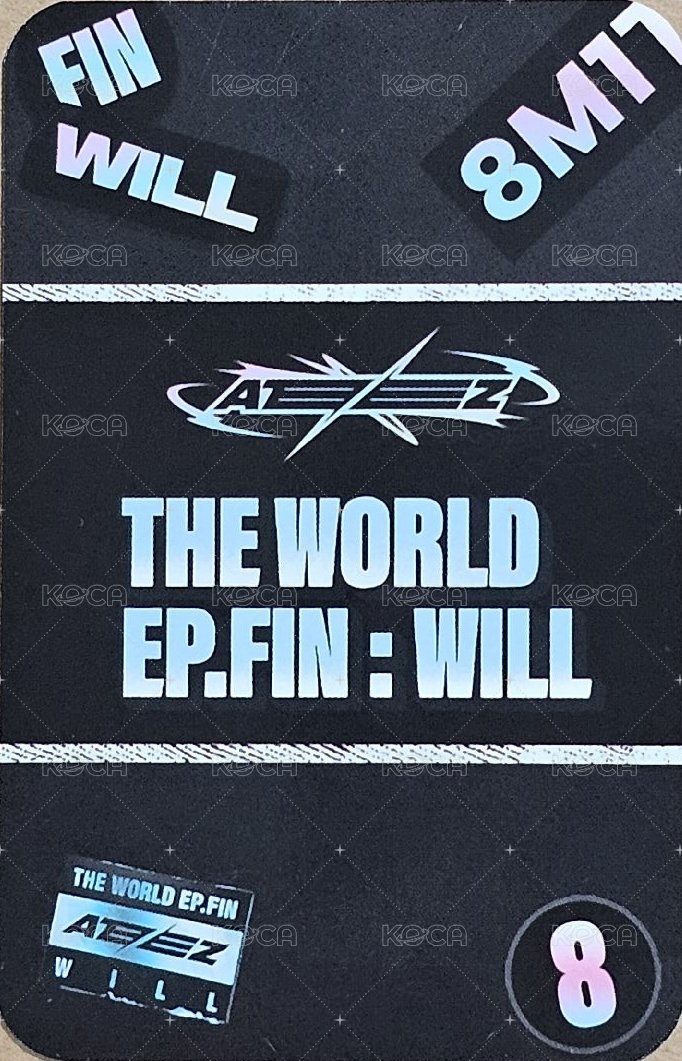 Will TOKTOQ Platform 特典卡  背面