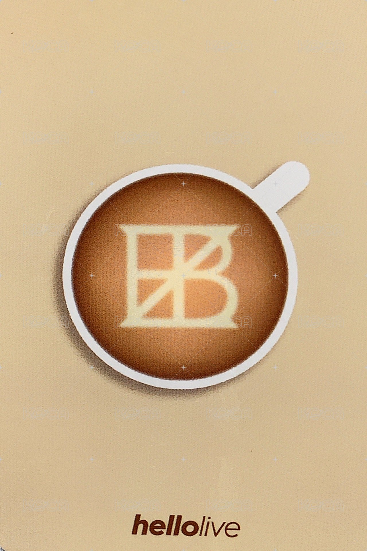 Unexpected hl 特典卡  背面