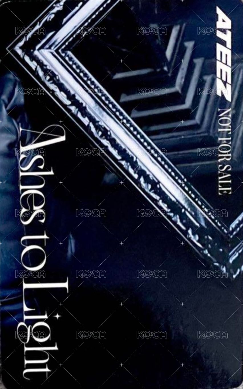 Ashes to Light hmv 幸運卡  背面