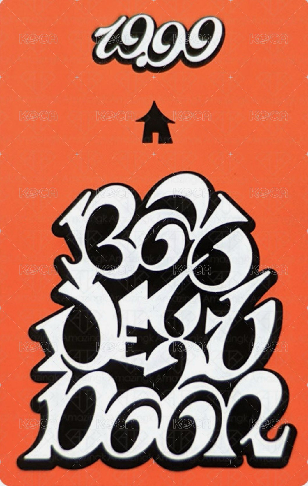 19.99 專輯卡 Nice ver. 專卡 2 背面