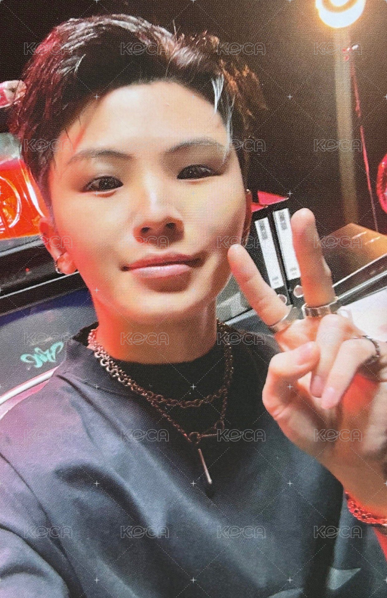 WARNING 周邊卡 A SET卡包自拍卡 正面