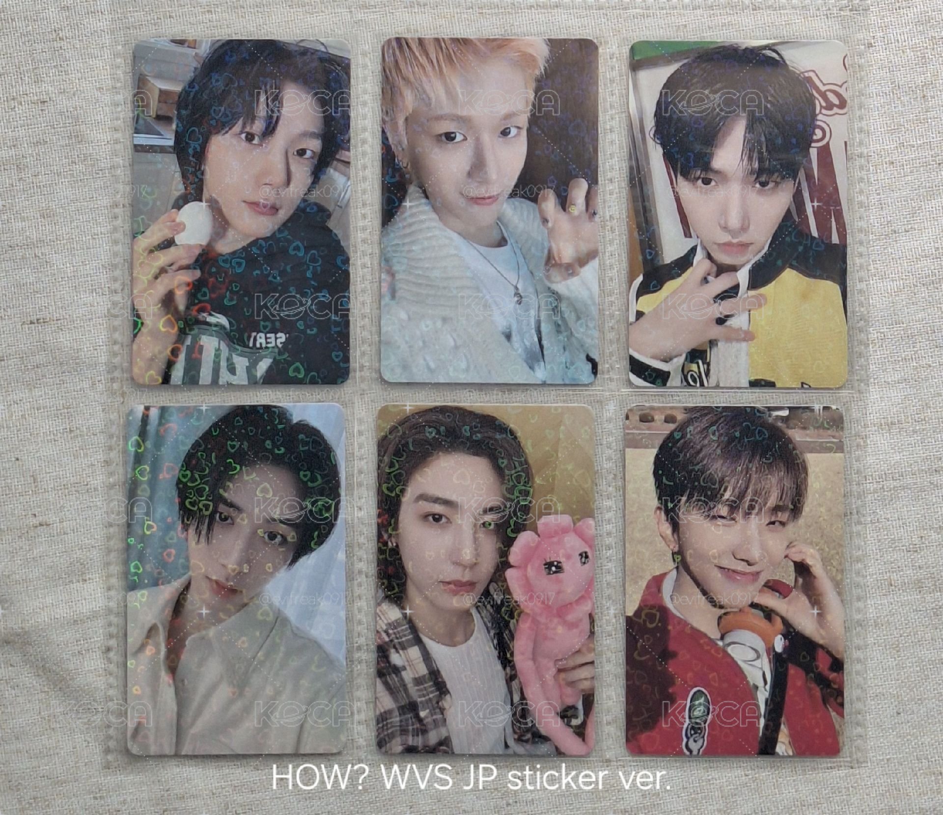 HOW? WVS JP 單封特典