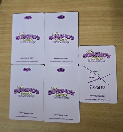 朴成淏SUNGHO20254生日卡包