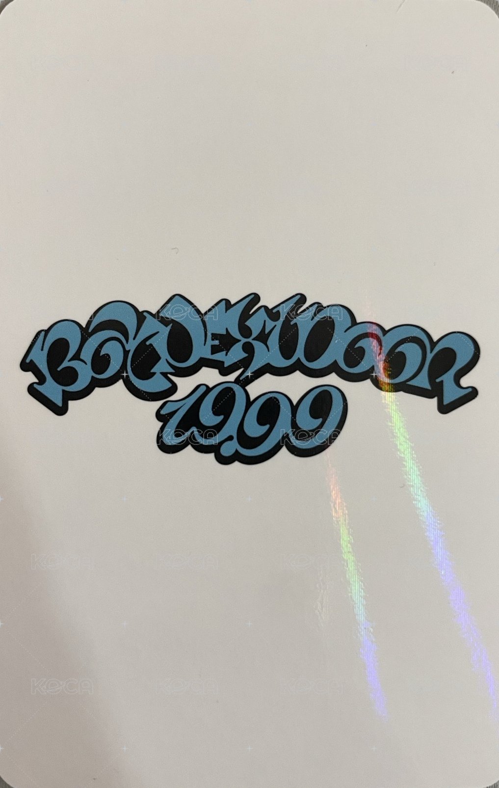 19.99 hottracks 特典卡 1 背面