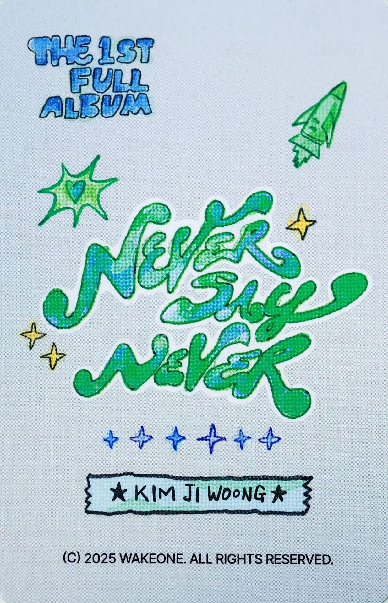 正1MD 周邊卡 PVC包卡 背面