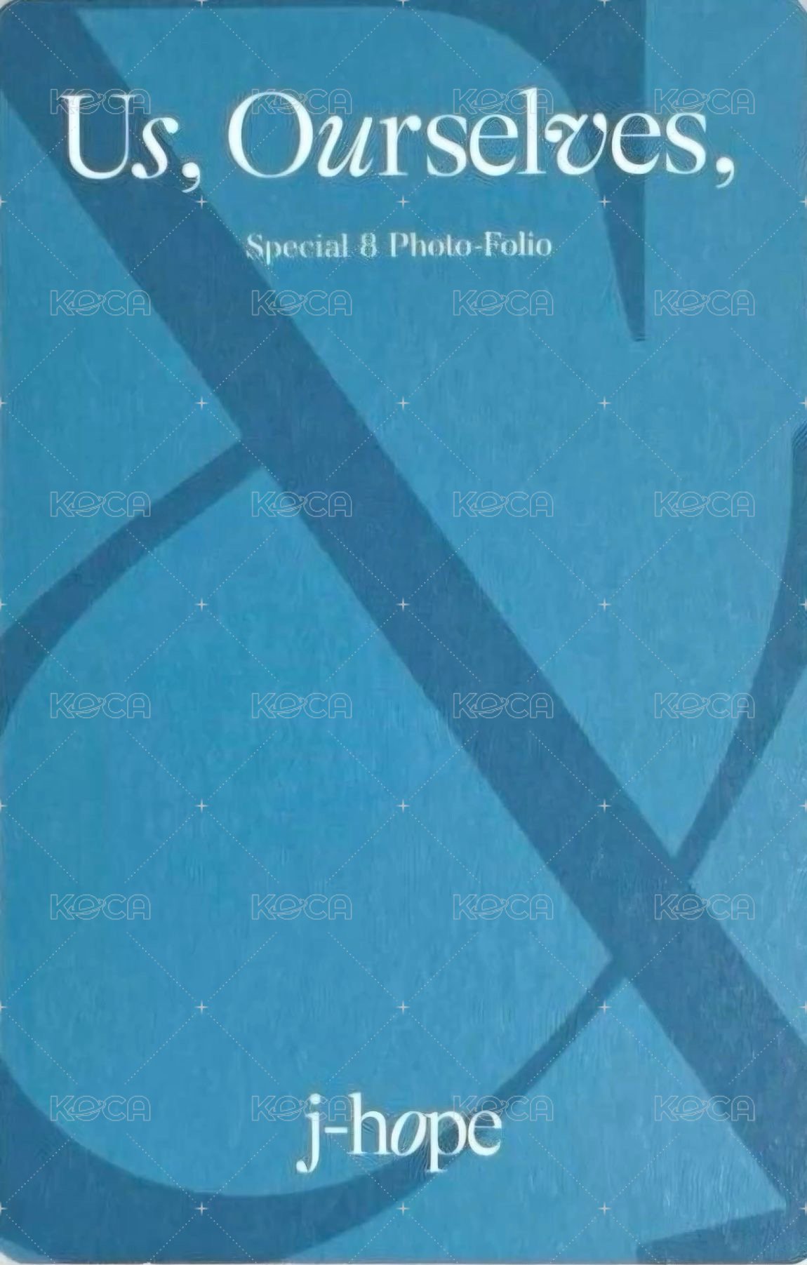 Photo Folio 周邊卡 團寫錫 背面