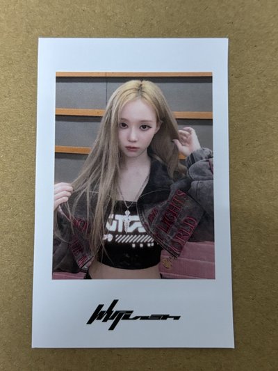 （瑕）aespa Winter 冬冬 Whiplash 滿額卡 上海快閃299滿額冬