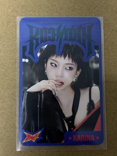 aespa Karina 柚子 Rich Man 隨機卡 快閃B版官拍 柚