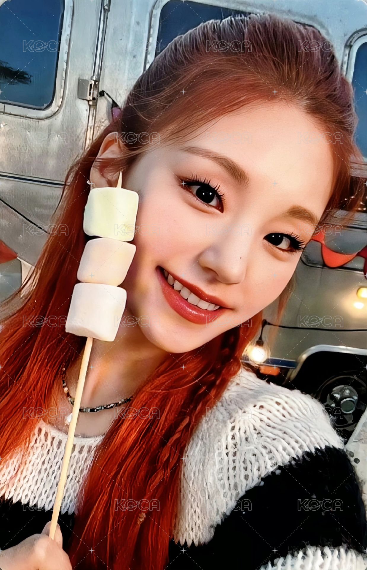 2022年曆 jyp 滿額卡 濟州滿額 棉花糖志 正面