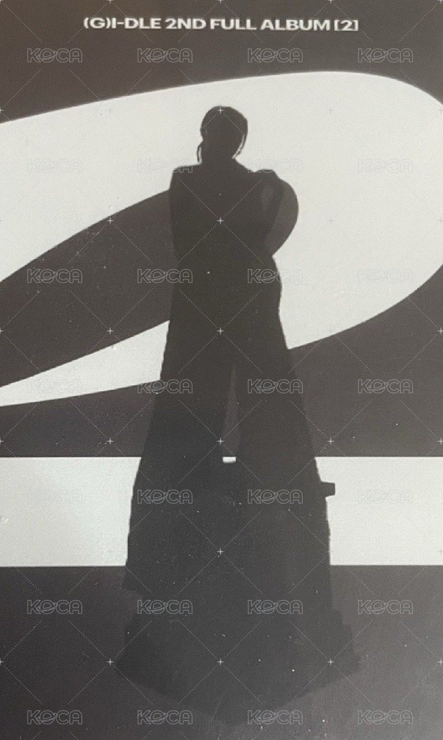 正規二 專輯卡 ver.jc 背面