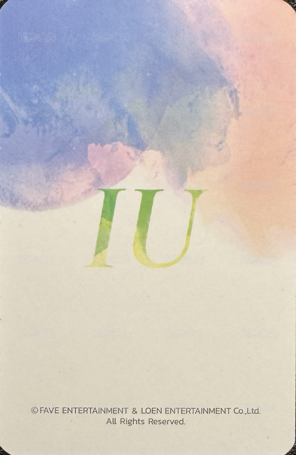 18’年曆 年曆卡  背面