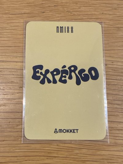 NMIXX Jiwoo mok 特典卡 庫洛米友