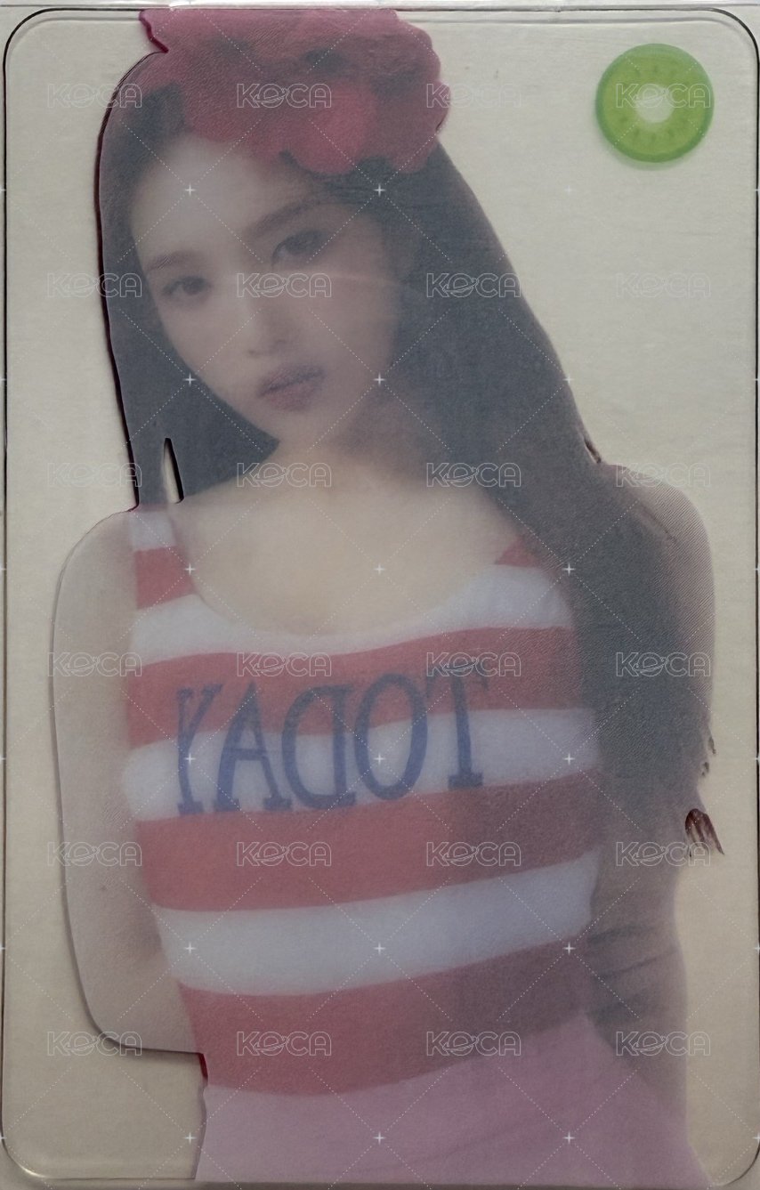 Summer Magic 專輯卡 透卡九 背面