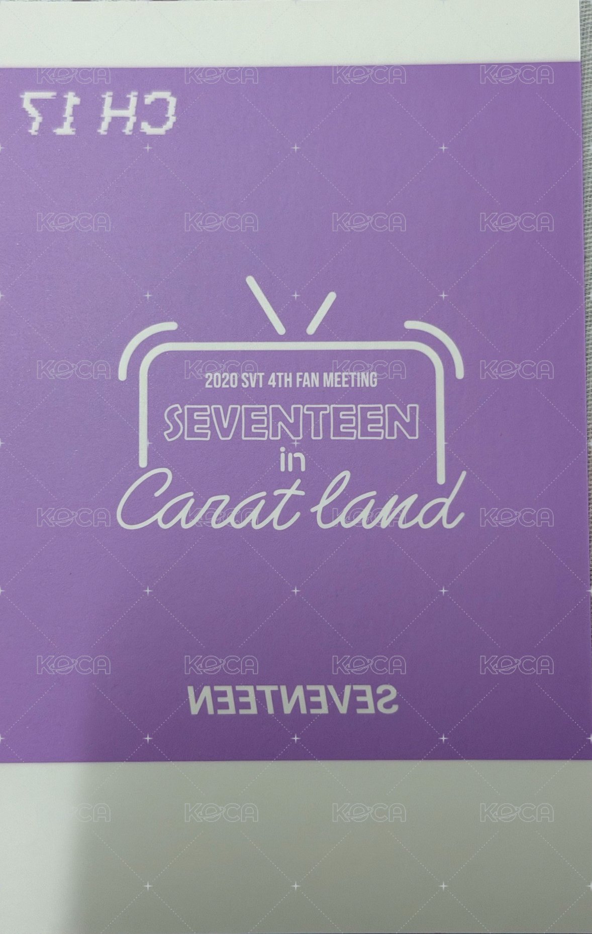 20‘克拉島 周邊卡 拍立得 背面